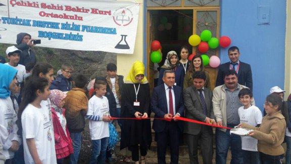 Çelikli Şehit Bekir Kurt Ortaokulu Tübitak 4006 Bilim Fuarı Açılışı Yapıldı